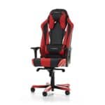 Chaise Gaming DXRacer Sentinel S28 Similicuir Noir, Blanc et Rouge