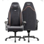 Chaise Gaming Diablo X-Eye 2.0 Tissu Ergonomique avec Appuie-tête et Accoudoirs