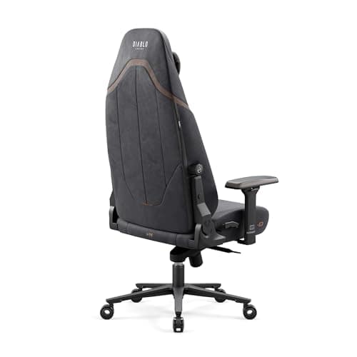 Chaise Gaming Diablo X-Eye 2.0 Tissu Ergonomique avec Appuie-tête et Accoudoirs