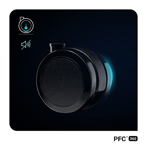 Chaise Gaming Diablo X-Gamer 2.0 Ergonomique Noir avec Coussin Lombaire