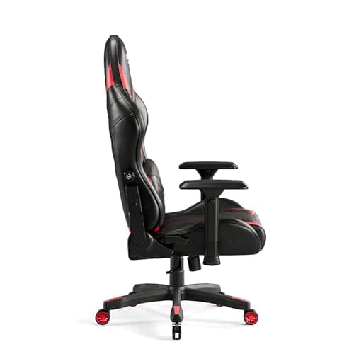Chaise Gaming Diablo X-Ray Ergonomique Noir-Rouge, Accoudoirs 4D, Inclinaison, 150 kg