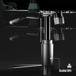 Chaise Gaming Diablo X-Starter Ergonomique Noir avec Accoudoirs Réglables