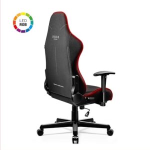 Chaise Gaming Diablo X-Starter Ergonomique Noir avec Accoudoirs Réglables