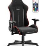 Chaise Gaming Diablo X-Starter Ergonomique Noir avec Accoudoirs Réglables