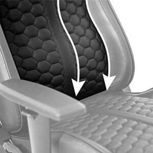 Chaise Gaming EMPIRE GAMING Black Edition – Ergonomique Cuir Véritable