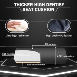 Chaise Gaming Ergonomique Adulte Blanc avec Dossier Réglable et Soutien Lombaire