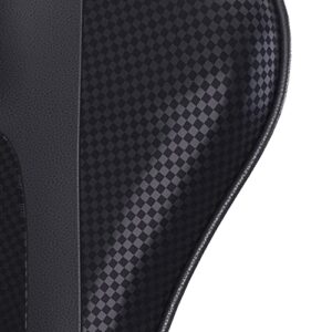 Chaise Gaming Ergonomique AutoFull en Cuir PU, Réglable, Noir