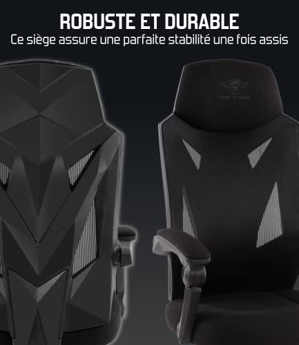 Chaise Gaming Ergonomique Spirit Of Gamer – Tissu Respirant, Inclinable 90°-135°