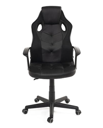 Chaise Gaming KAYELLES E-Sport Racer Junior, Siège Noir Respirant 360°