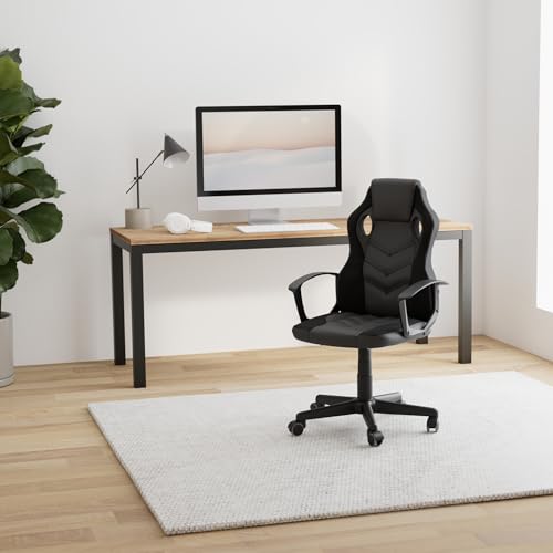 Chaise Gaming KAYELLES E-Sport Racer Junior, Siège Noir Respirant 360°