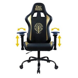 Chaise Gaming Le Seigneur des Anneaux Subsonic – Fauteuil Noir Taille L