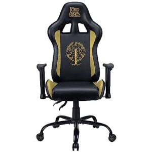 Chaise Gaming Le Seigneur des Anneaux Subsonic – Fauteuil Noir Taille L