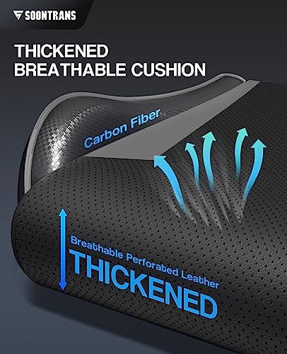 Chaise Gaming Massante Soontrans Ergonomique avec Support Lombaire et Repose-pied