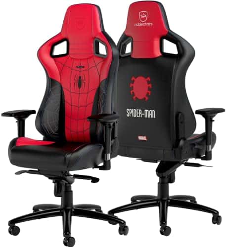 Chaise Gaming Noblechairs Epic Spider-Man – Ergonomique et Support Lombaire
