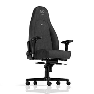 Chaise Gaming Noblechairs Icon TX Ergonomique en Tissu Anthracite – 150 kg