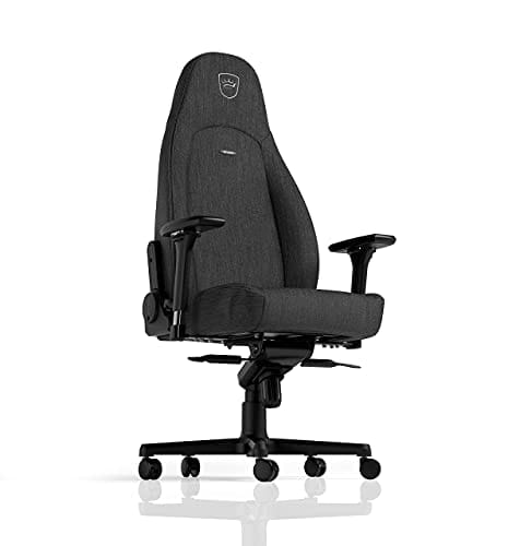 Chaise Gaming Noblechairs Icon TX Ergonomique en Tissu Anthracite – 150 kg