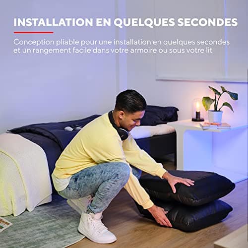 Chaise Gaming Pliable Trust Gaming GXT 718 avec Dossier Réglable et Support 125 kg
