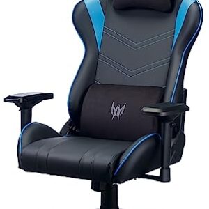 Chaise Gaming Predator : Confort Optimisé avec Coussin Lombaire et Accoudoirs Réglables