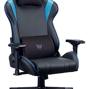 Chaise Gaming Predator : Confort Optimisé avec Coussin Lombaire et Accoudoirs Réglables