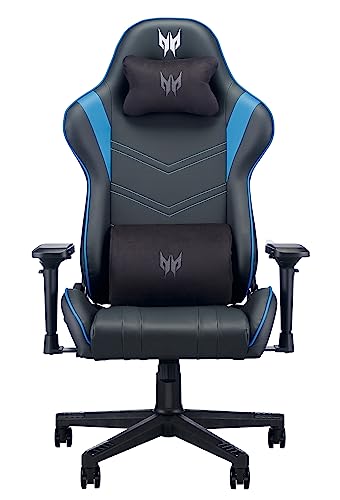 Chaise Gaming Predator : Confort Optimisé avec Coussin Lombaire et Accoudoirs Réglables