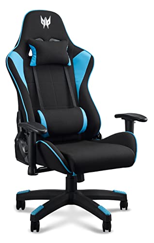 Chaise Gaming Predator Rift Lite avec Coussin Lombaire et Accoudoirs Réglables