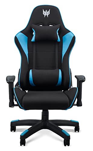 Chaise Gaming Predator Rift Lite avec Coussin Lombaire et Accoudoirs Réglables