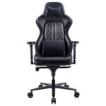 Chaise Gaming REKT Comfort-R XL - Inclinable 180° - Noir Simili Cuir