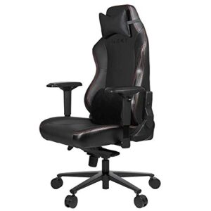 Chaise Gaming REKT Legend-R Noir Ergonomique avec Coussin Lombaire Ajustable