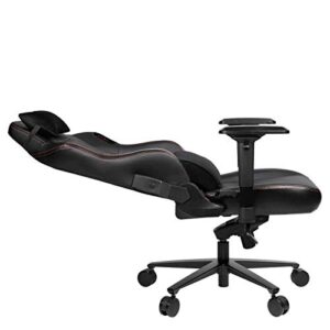 Chaise Gaming REKT Legend-R Noir Ergonomique avec Coussin Lombaire Ajustable
