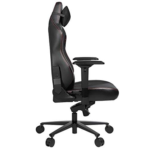 Chaise Gaming REKT Legend-R Noir Ergonomique avec Coussin Lombaire Ajustable