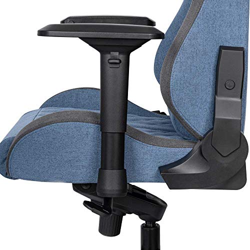 Chaise Gaming REKT ULTIM8 Inclinable 180° avec Accoudoirs 4D et Coussin Ajustable (Bleu)