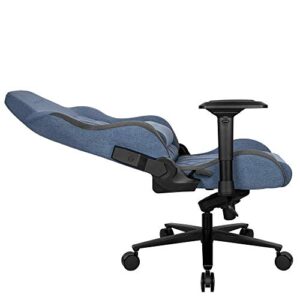 Chaise Gaming REKT ULTIM8 Inclinable 180° avec Accoudoirs 4D et Coussin Ajustable (Bleu)