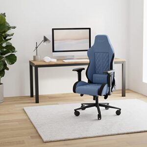 Chaise Gaming REKT ULTIM8 Inclinable 180° avec Accoudoirs 4D et Coussin Ajustable (Bleu)