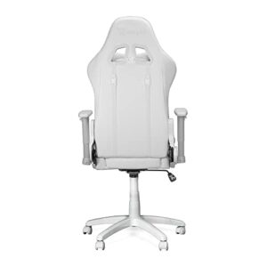 Chaise Gaming Ranqer Felix Ergonomique – Dossier et Accoudoirs Réglables, Blanc