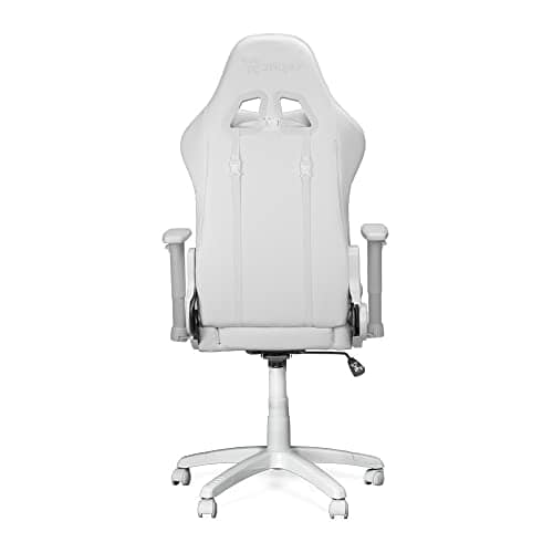 Chaise Gaming Ranqer Felix Ergonomique – Dossier et Accoudoirs Réglables, Blanc