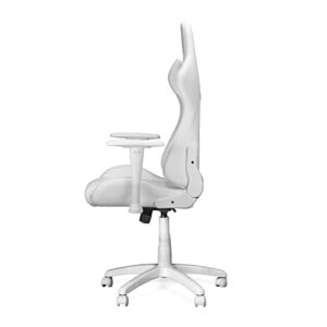 Chaise Gaming Ranqer Felix Ergonomique – Dossier et Accoudoirs Réglables, Blanc