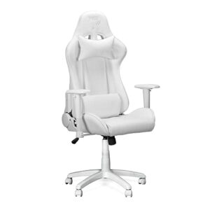 Chaise Gaming Ranqer Felix Ergonomique – Dossier et Accoudoirs Réglables, Blanc