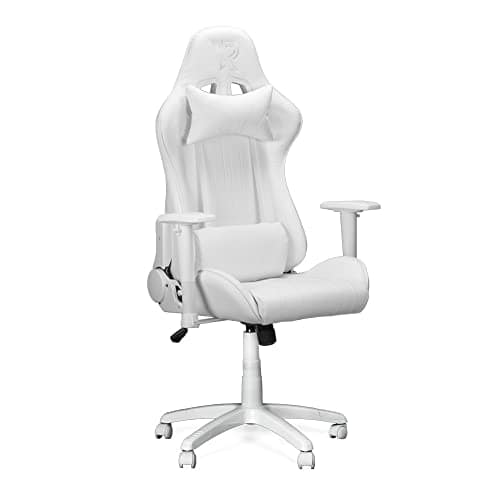 Chaise Gaming Ranqer Felix Ergonomique – Dossier et Accoudoirs Réglables, Blanc
