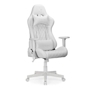 Chaise Gaming Ranqer Halo Ergonomique RGB – Dossier et Accoudoirs Réglables