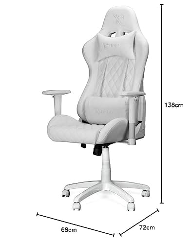 Chaise Gaming Ranqer Halo Ergonomique RGB – Dossier et Accoudoirs Réglables