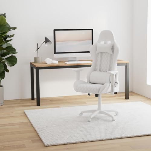 Chaise Gaming Ranqer Halo Ergonomique RGB – Dossier et Accoudoirs Réglables