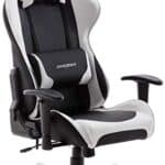 Chaise Gaming Robas Lund DX Racer 6 - Siège Bureau Ergonomique Noir-Blanc
