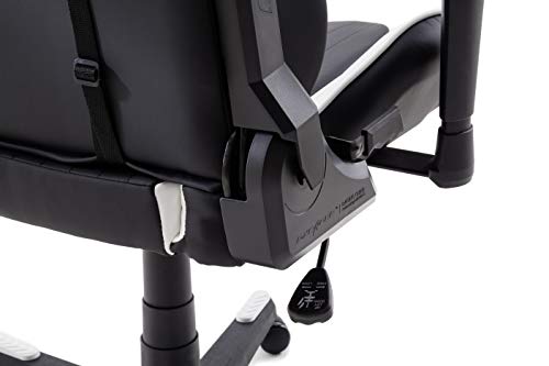 Chaise Gaming Robas Lund DX Racer 6 – Siège Bureau Ergonomique Noir-Blanc