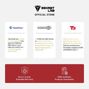 Chaise Gaming Secretlab Titan Evo Black – Ergonomique et Confortable