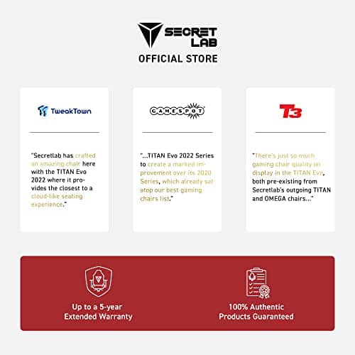 Chaise Gaming Secretlab Titan Evo Black – Ergonomique et Confortable