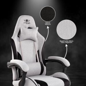 Chaise Gaming Spirit Of Gamer Arena, tissu micro-fibre, dossier inclinable, 100kg