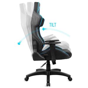 Chaise Gaming Spirit Of Gamer Néon Series – Ergonomique, Inclinable 160° (Bleu)