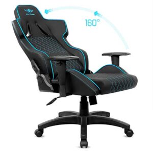 Chaise Gaming Spirit Of Gamer Néon Series – Ergonomique, Inclinable 160° (Bleu)