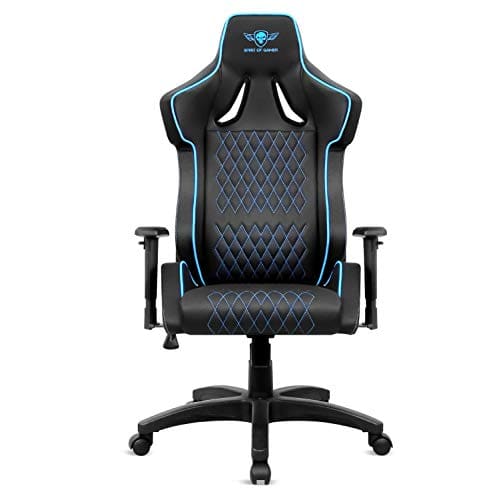 Chaise Gaming Spirit Of Gamer Néon Series – Ergonomique, Inclinable 160° (Bleu)