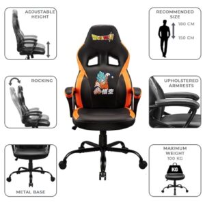 Chaise Gaming Subsonic Large Noir – Confort et Performance Optimale